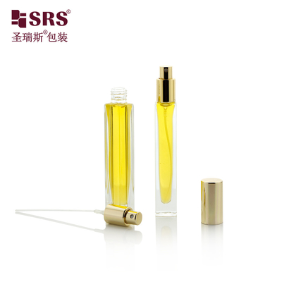 GSB2-10ML Luxury No Leakage Forma quadrata Personalizzazione Sprayer Atomizer Bottiglia di profumo Fragranza