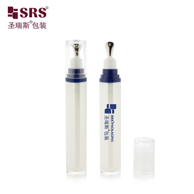 LR001-15ML Alta qualità senza perdite Acrilico Personalizzazione Siero per gli occhi Applicatore di imballaggio cosmetico Metallo