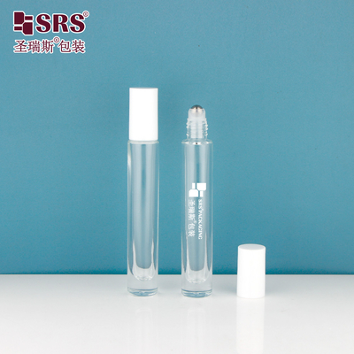 GB1-10ML Bottiglia spessa personalizzata con tappo in vetro in plastica PCR con confezione a rotolo per profumi di oli per cosmetici e per la cura della pelle