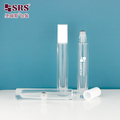 GB1-10ML Luxury High End Spessa Bottiglia Trasparente Colore Personalizzato Disponibile Bottiglia Di Perfume In Vetro Roller Ball Senza Fuga
