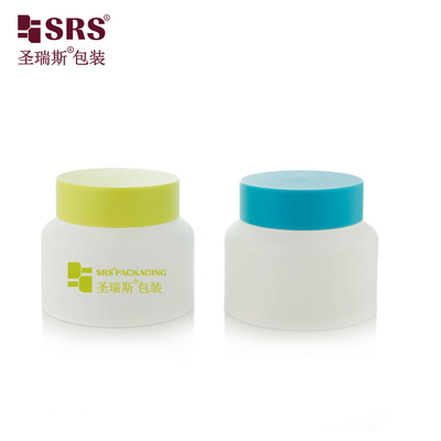 Crema facciale SRST Bottone di plastica riciclata con campioni gratuiti con la personalizzazione del colore disponibile
