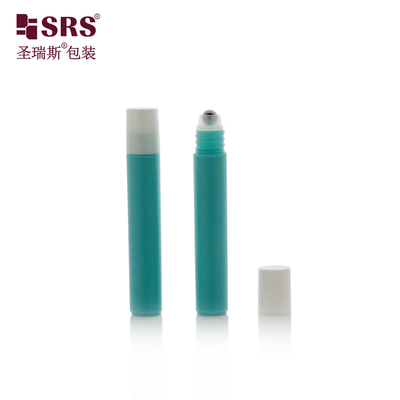 RPP Iniezione rotonda Applicatore di palline a colori personalizzato Plastico PP PCR Bottiglia di palline in acciaio a rulli vuoti per siero