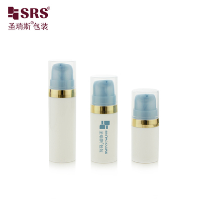 Crema per gli occhi PP Bottiglia di tasca con pompa Descrizione Confezione cosmetica rotonda vuota a parete singola