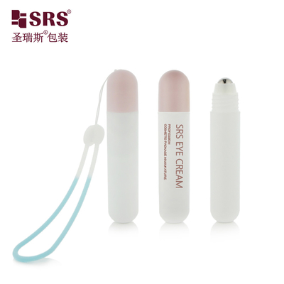 RPPG 25ml Cute Portable Pocket Size Plastic Roller Steel Ball Bottle Personalizzazione Viaggi Iniezione Colore personalizzato Confezione Matte Finish