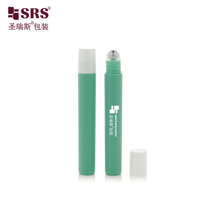 RPP-10ML ((C) PP alto e sottile PP plastica PP matta finito bottiglia di rulli vuoto con palla d'acciaio per siero degli occhi