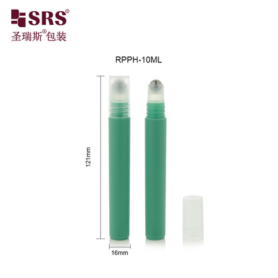 RPPH-10ML(C) Antiperspirante Liquid Plastic Empty Custom Injection Colore Verde Con Copertura a sfera di acciaio PP Nessuna perdita
