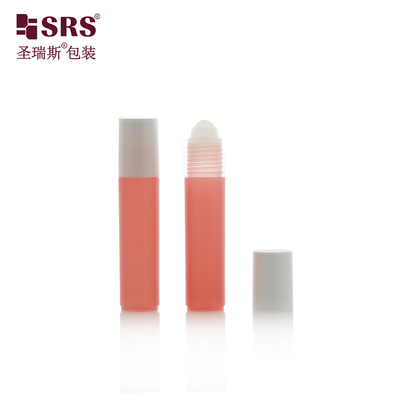 RPP-10ML Eleganza del colore semitransparente incontra la sostenibilità: 10ML PP PCR Roll-On Bottle per l'occhio Serum Gel Applicatore cosmetico vuoto