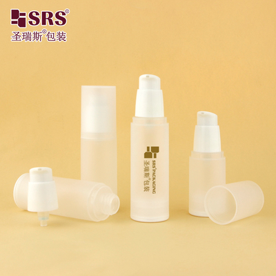 PA0216 20ml 30ml 40ml 50ml PP Matte lucido in muffa Plastica PP PCR Bottiglia senza aria con pompa di lozione Imballaggio per la cura della pelle