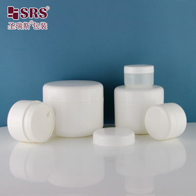 SRSA 15g 20g 30g 50g 100g 150g 200g 250g Angolo rotondo Iniezione di plastica Bianco lucido Vaso a parete singola