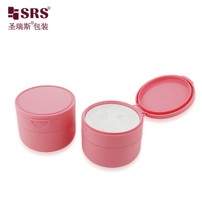 SRSOB 100g Flip Cap Personalizzazione PP Cosmetico Imballaggio Maschera Faccia di Alta Qualità Vaso Contenitore per la cura della pelle