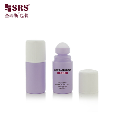 RPPC1-60ML doppia parete cappuccio anti-infanzia di plastica PP Roll On Deodorant Gel Bottle confezionamento riciclato