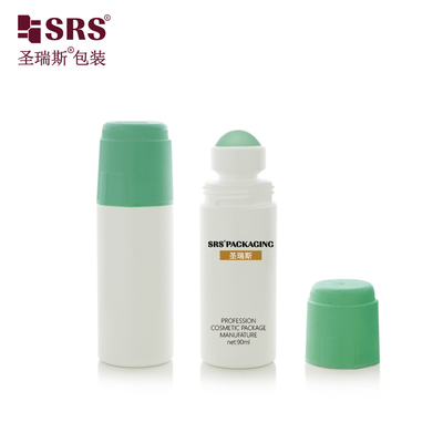 RPPDF-90ML Nuovo stile colore personalizzato Deodorante a sfera di plastica antitranspirante per capelli Essenza Gel Bottiglia senza perdite