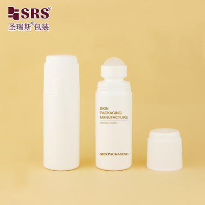 RPPDF-90ML Forma rotonda Gel di sollievo del dolore in plastica Roll On Roller Ball Bottle Applicator Packaging