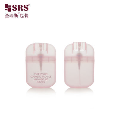 PWU006 20ML 30ML Colorato su misura Bottiglia spruzzatrice a forma di cartone semitransparente in plastica PP