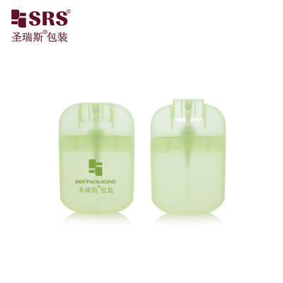 PWU006 Disegno di schede slimline Contenitori di spray di plastica Opzioni di colore personalizzate Finitura semitrasparente