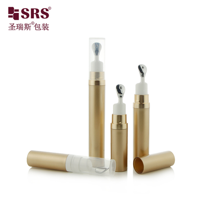 A0035 7.5ml 10ml 15ml Flacone in plastica riciclata PP PCR per iniezione con applicatore in lega di zinco per siero occhi