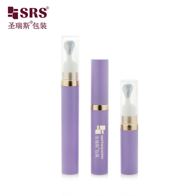 A0035 Elegante contenitore airless da 7,5 ml a 15 ml con dispenser in lega di zinco a pressione, flacone artigianale di alta gamma