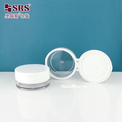 PETG003 100g 120g 150g 200g 250g Contenitore per crema corpo in PETG trasparente con coperchio a ribalta