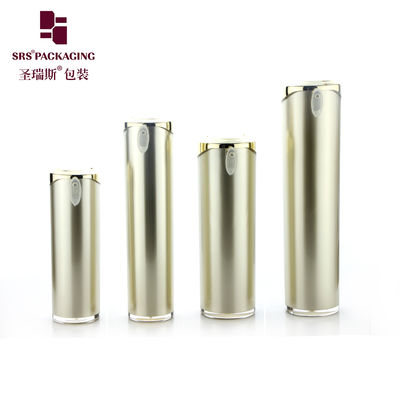 bottiglia cosmetica a forma di cilindro per lozioni per il corpo