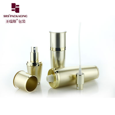 L036 Bottiglia acrilica cosmetica a forma di tamburo 15 ml 30 ml 50 ml 80 ml 120 ml