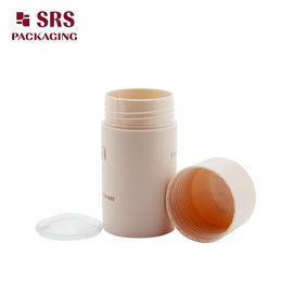 contenitore di deodorante di plastica a forma rotonda di colore per iniezione vuoto 30g 50g 75g