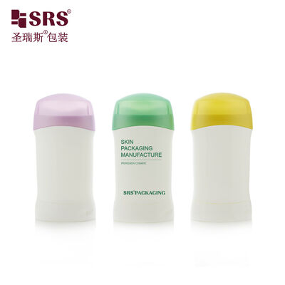 D045 SRS 45ml 75ml PP PCR Contenitore di bastoncini di deodorante economico per bastoncini di protezione solare