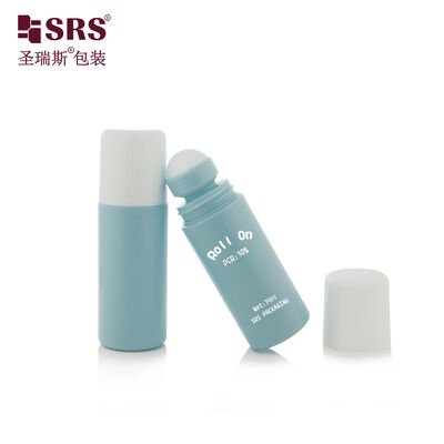 RPPC 75ML 2,5 oz Plastic PP PCR Iniezione Soffiante Bottiglia a sfera a rulli Per Gel Antitranspirante