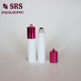 Bottiglia di plastica bianca per iniezioni con tappo di plastica metallizzata per medicinali liquidi rotolo su bottiglia 5 ml
