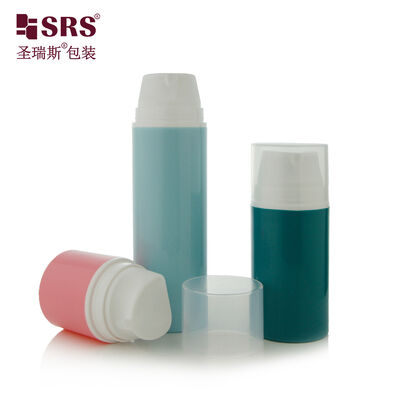 PA606 Flacone con pompa in PP airless in plastica per siero per la cura dei capelli per crema per le mani