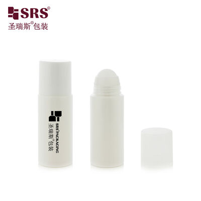 PET 50ML 60ML 90ML Bottiglia a sfera di plastica per deodorante gel