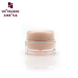 bellezza rosa acrilica maschera di gel per il viso di alta qualità vaso di plastica
