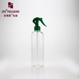 spedizione rapida spruzzatore vuoto in plastica trasparente con pompa verde bottiglia per animali da compagnia 250ml