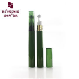 Bottiglia di plastica vuota 10ml 12ml 15ml a colori personalizzati a rotoli senza aria 5ml