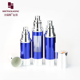 15 ml 30 ml 50 ml di lozione per il viso in plastica blu con timbro