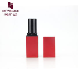 Rossa bella di lusso 3.5g cosmetici rossetto vuoto tubo imballaggio