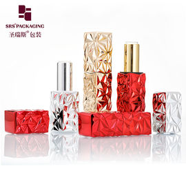 3.5g di design unico lucido rosso oro argento lusso rossetto vuoto contenitore