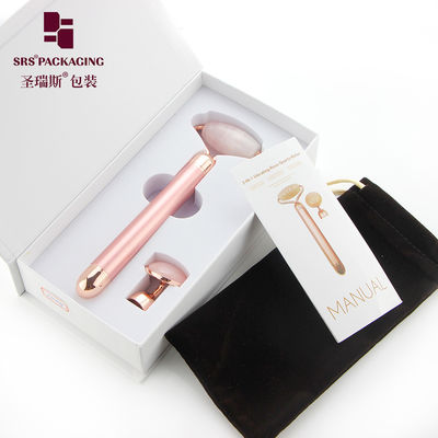 scatola cosmetica regalo di lusso con specifiche di massaggiatore a rulli 3D per il viso