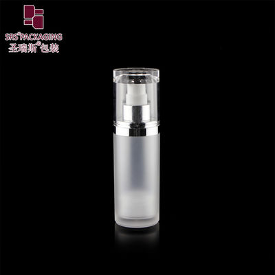 15 ml 30 ml 50 ml di forma rotonda con lozione acrilica a colori personalizzati senza aria