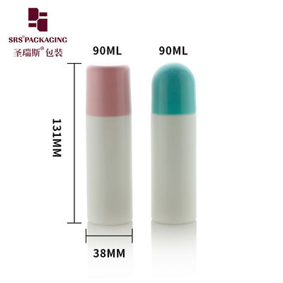90ml Rotondo PP PCR Riciclo Eco-Friendly Vuoto Personalizzazione Deodorante Gel Bottiglia