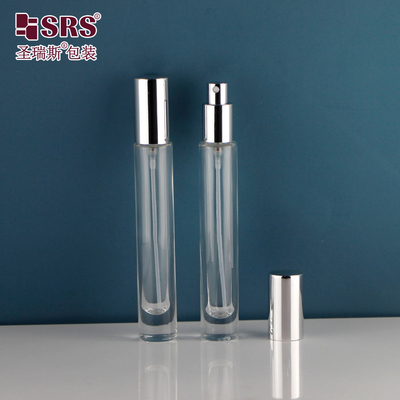 Perfume a parete spessa rotonda, profumo, bottiglia di vetro vuoto, spray 10 ml