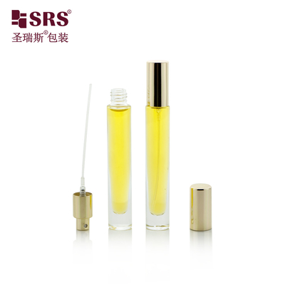 Bottone di cosmetici vuoto di lusso profumo profumo di viaggio 10ml