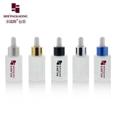 1 oz vuoto profumo profumo vetro rosa blu verde viola colore personalizzato bottiglia gocciolante olio essenziale 30 ml