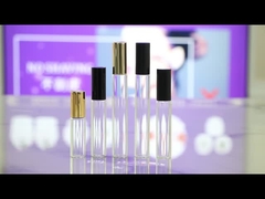 BLP17 15ml 17mm di diametro metallizzata bottiglia in oro rosa con palla d'oro reale e tappo in alluminio.