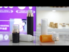 PA202A PP PCR Bottiglia di pompa senza aria vuota di plastica riciclata per lozione per la cura della pelle